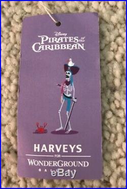 Pre-own Disney Harveys D23 Shag Pirates of the Caribbean Ride Tote Purse Bag