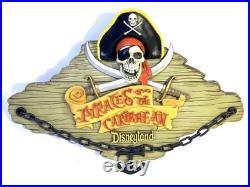 RARE 143/500 Disneyland 50th anniversary Pirates of the Caribbean Wall Plaque RARE 143/500 Disneyland 50th anniversary Pirates of the Caribbean Wall Plaque