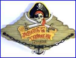 RARE 143/500 Disneyland 50th anniversary Pirates of the Caribbean Wall Plaque RARE 143/500 Disneyland 50th anniversary Pirates of the Caribbean Wall Plaque
