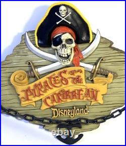 RARE 143/500 Disneyland 50th anniversary Pirates of the Caribbean Wall Plaque RARE 143/500 Disneyland 50th anniversary Pirates of the Caribbean Wall Plaque
