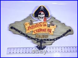 RARE 143/500 Disneyland 50th anniversary Pirates of the Caribbean Wall Plaque RARE 143/500 Disneyland 50th anniversary Pirates of the Caribbean Wall Plaque