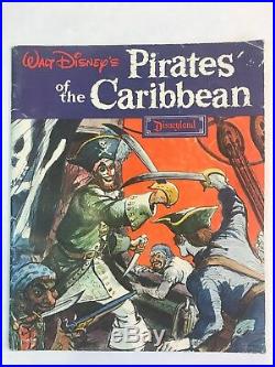 RARE 1968 Vintage Disney Pirates of the Caribbean Souvenir Book Disneyland