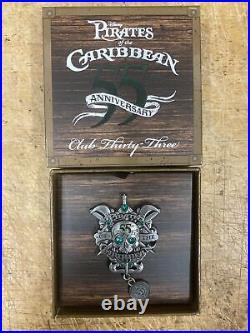 RARE CLUB 33 PIRATES OF THE CARIBBEAN Limited Ed PIN 55th anniversary disney