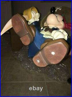 RARE! Disney Mickey Mouse PIRATES OF THE CARIBBEAN Big Fig Signed Costa Alavezos