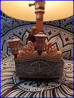 RARE Pirates of the Caribbean Lamp Disney Jack Sparrow Johnny Depp Hampton Bay