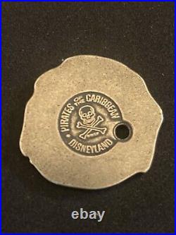 RARE-UNSTAMPED- PIRATES of the CARIBBEAN PIRATE LOGO DLR DOUBLOON COIN TOKEN