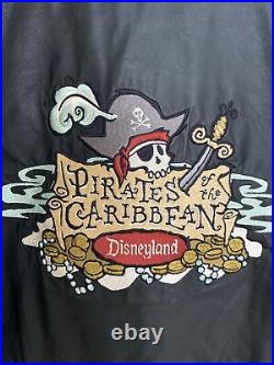 RARE VTG 2000 Disney LE 76/ 200 Pirates of the Caribbean Men's XL Leather Jacket