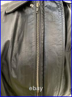 RARE VTG 2000 Disney LE 76/ 200 Pirates of the Caribbean Men's XL Leather Jacket