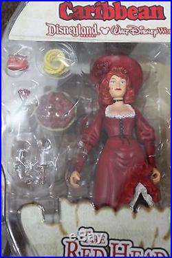 REDHEAD Pirates of the Caribbean Action Figure Disney Theme Park Ride Toy NEW