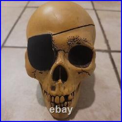 Rare 1974 Randotti Large Pirate Skull Type 1 Still Glows In The Dark
