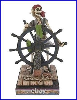 Rare Disney Jim Shore Figurine Pirates of the Caribbean Helmsman