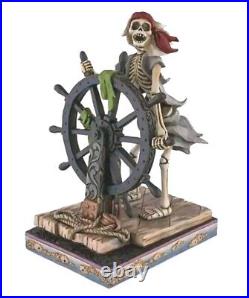 Rare Disney Jim Shore Figurine Pirates of the Caribbean Helmsman