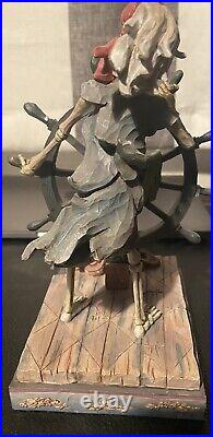 Rare Disney Jim Shore Figurine Pirates of the Caribbean Helmsman With Box