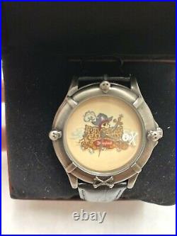 Rare Disneyland Store Pirates of the Caribbean Watch Limited Edition 500