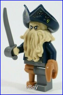 Rare Lego Davy Jones Minifigure 4184 Vgc Pirates Of The Caribbean Black Pearl