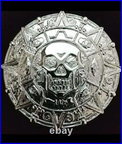 Rare Sterling Silver Pirates Of The Caribbean Deadmans Chest Limited Pure Medal