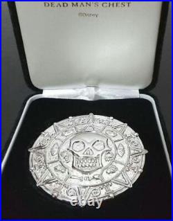 Rare Sterling Silver Pirates Of The Caribbean Deadmans Chest Limited Pure Medal