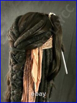 Replica of the original Captain Jack Sparrow wig from Pirates of the Caribbean