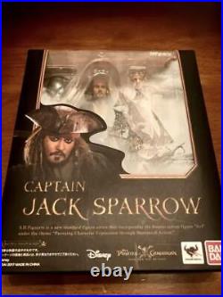 S. H. Figuarts Captain Jack Sparrow Pirates of the Caribbean Dead men Rare