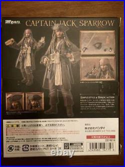 S. H. Figuarts Captain Jack Sparrow Pirates of the Caribbean Dead men Rare