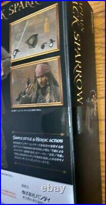 S. H. Figuarts Pirates Of The Caribbean Captain Jack Sparrow About 150Mm Abs &F/S