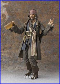 S. H. Figuarts Pirates Of The Caribbean Captain Jack Sparrow Action Figure Japan