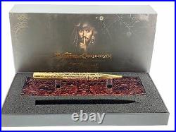 S. T. DUPONT 265101 Pirates Of The Caribbean Yellow Gold Ballpoint Pen Authentic