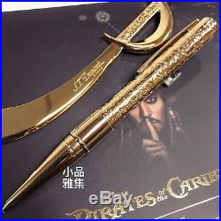 S. T. Dupont Pirates of the Caribbean Ball Point Pen with Letter Opener set