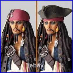 SCI-FI Revoltech 025 Pirates of the Caribbean Jack Sparrow painted action figure