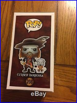 SDCC 2016 FUNKO POP Pirates of The Caribbean Cursed Ghost Barbossa Wrong Sticker