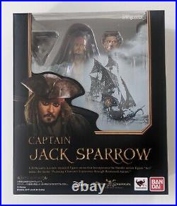 SH Figuarts Captain Jack Sparrow Pirates of the Caribbean Bandai US Seller