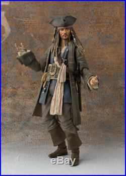 SH S. H. Figuarts Captain Jack Sparrow Pirates of the Caribbean Dead men Bandai