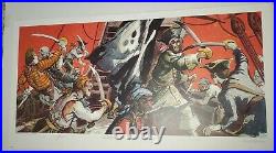 SIGNED Disneyland PIRATES OF THE CARIBBEAN Lithograph LE 1000 MARC DAVIS Litho