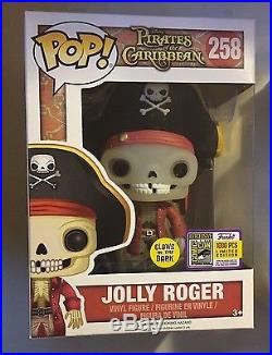 Sdcc 2017 Funko Jolly Roger Pirates Of The Caribbean Glows In The Dark 1000 Pcs