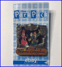 September 2016 Park Pack Pirates Of The Caribbean V4 LE 500 Disney Pin Red Head