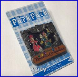September 2016 Park Pack Pirates Of The Caribbean V4 LE 500 Disney Pin Red Head