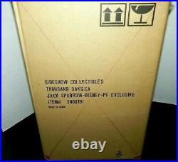 Sideshow Exclusive Jack Sparrow Disney Pirates Of The Caribbean #003 Sealed Ship