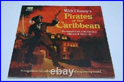 Song Story PIRATES OF THE CARIBBEAN Vinyl LP RECORD and BOOK Disneyland Disney