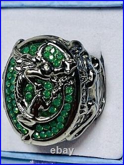 Swarovski Disney Pirates Of The Caribbean Elements Dragon Ring, US Size 6