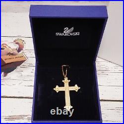 Swarovski x Disney Pirates Of The Caribbean Angelica Cross necklace pendant gold