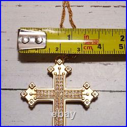 Swarovski x Disney Pirates Of The Caribbean Angelica Cross necklace pendant gold