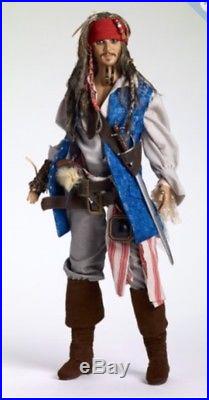 TONNER Pirates of the Caribbean CAPTAIN JACK Johnny Depp 17 doll NEW IN BOX