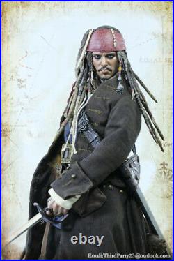 Third Party custom 1/6 Pirates of the Caribbean Captain Jack Sparrow Figure