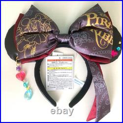Tokyo Disney Resort Limited Pirates of the Caribbean Minnie Ears Headband Ribbon Tokyo Disney Resort Limited Pirates of the Caribbean Minnie Ears Headband Ribbon
