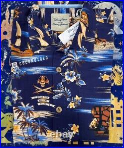 Tommy Bahama Disney Parks Exclusive Pirates Of The Caribbean Silk Camp Shirt (S)