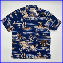 Tommy Bahama Men's Pirates of the Caribbean Disney Parks Collection Silk Shirt M