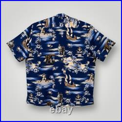 Tommy Bahama Pirates of the Carribbean Shirt Mens 3XL Silk RARE Disney Parks Tommy Bahama Pirates of the Carribbean Shirt Mens 3XL Silk RARE Disney Parks