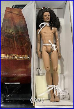 Tonner 2007 Pirates of the Caribbean Nude Captain Jack Sparrow-Nude