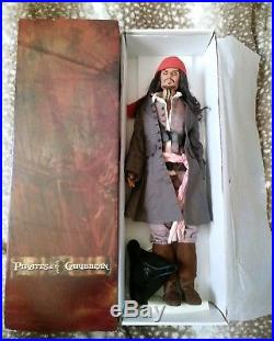 Tonner Disney Pirates Of The Caribbean Captain Jack Sparrow Doll in original box