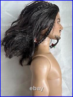 Tonner MATT 2007 NUDE PIRATES OF THE CARIBBEAN JACK SPARROW 17 JOHNNY DEPP DOLL